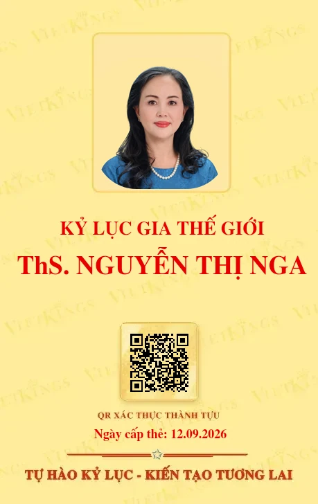 Mặt sau thẻ ThS. NGUYỄN THỊ NGA