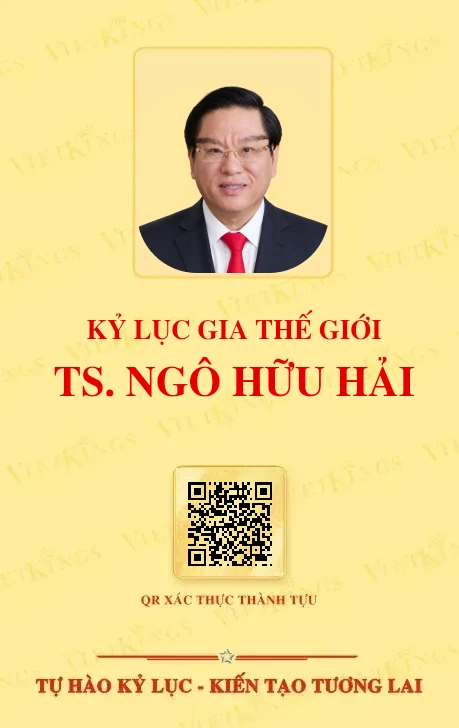 Mặt sau thẻ TS. NGÔ HỮU HẢI