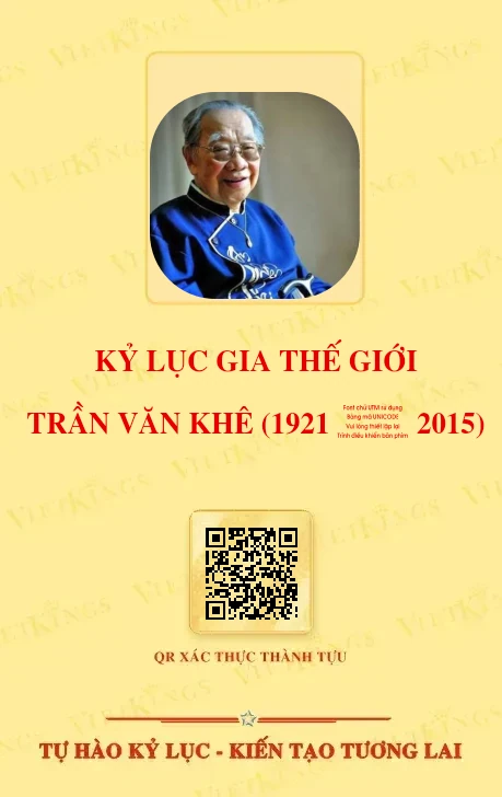 Mặt sau thẻ TRẦN VĂN KHÊ (1921 – 2015)