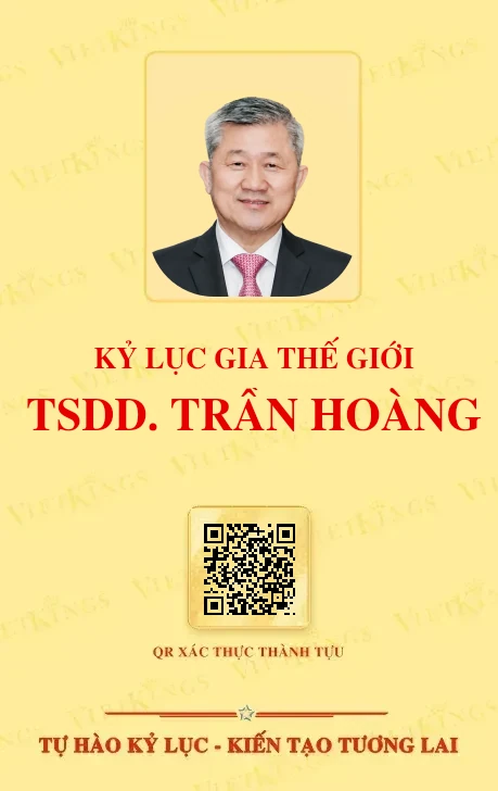 Mặt sau thẻ TSDD. TRẦN HOÀNG