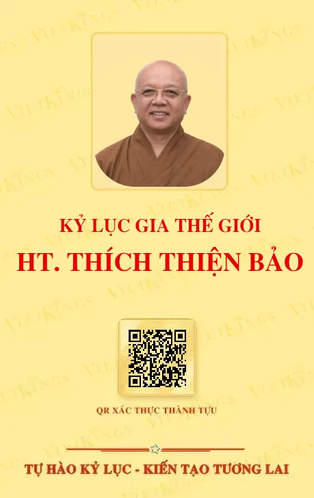 Mặt sau thẻ HT. THÍCH THIỆN BẢO