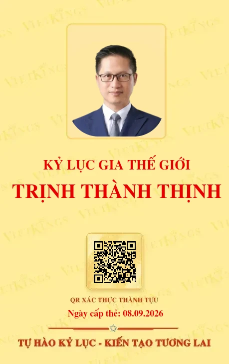 Mặt sau thẻ TRỊNH THÀNH THỊNH