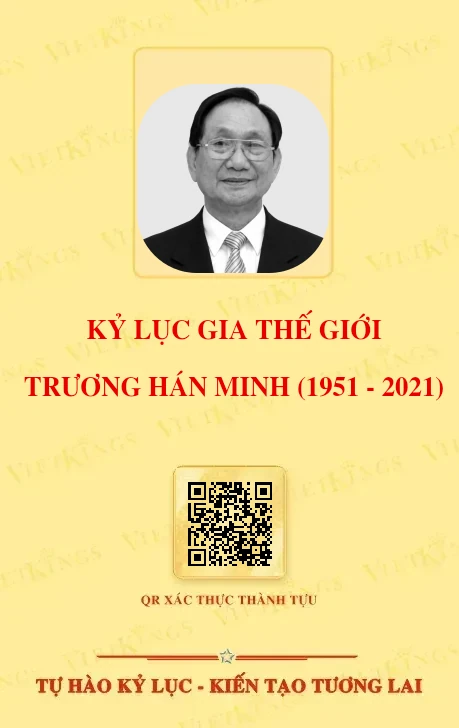 Mặt sau thẻ TRƯƠNG HÁN MINH (1951 - 2021)