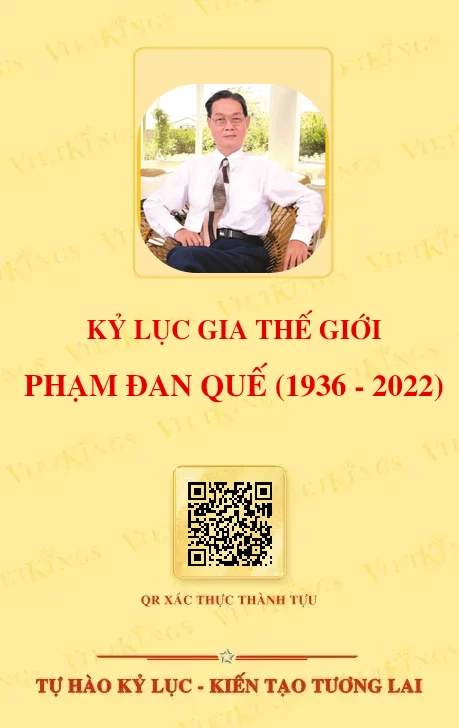 Mặt sau thẻ PHẠM ĐAN QUẾ (1936 - 2022)