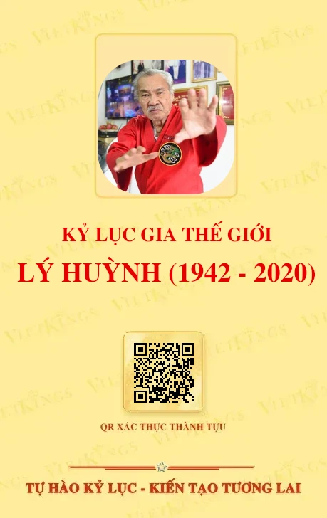 Mặt sau thẻ LÝ HUỲNH (1942 - 2020)