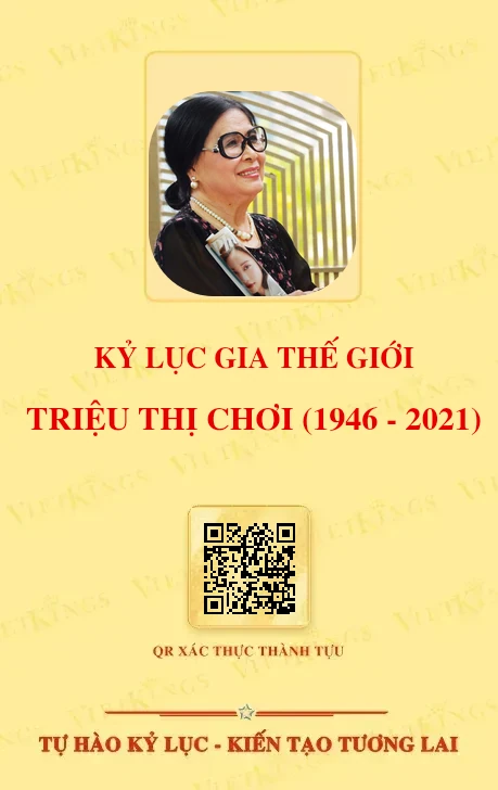Mặt sau thẻ TRIỆU THỊ CHƠI (1946 - 2021)