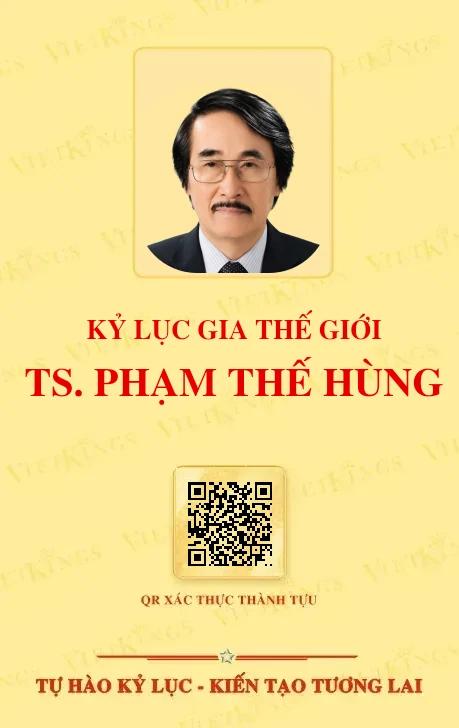 Mặt sau thẻ TS. PHẠM THẾ HÙNG