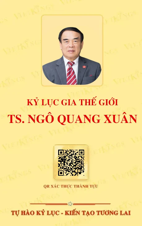 Mặt sau thẻ TS. NGÔ QUANG XUÂN