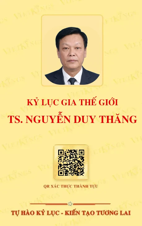 Mặt sau thẻ TS. NGUYỄN DUY THĂNG