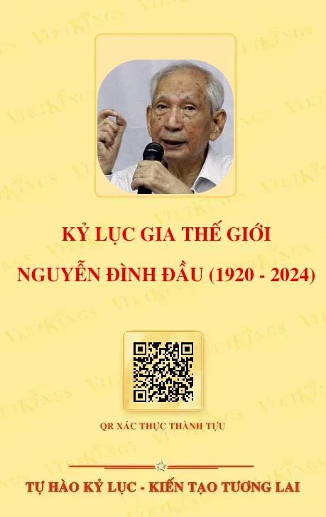 Mặt sau thẻ NGUYỄN ĐÌNH ĐẦU (1920 - 2024)