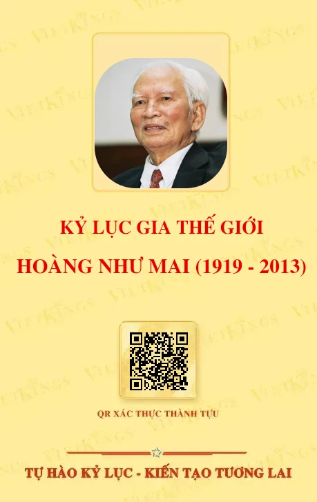Mặt sau thẻ HOÀNG NHƯ MAI (1919 - 2013)