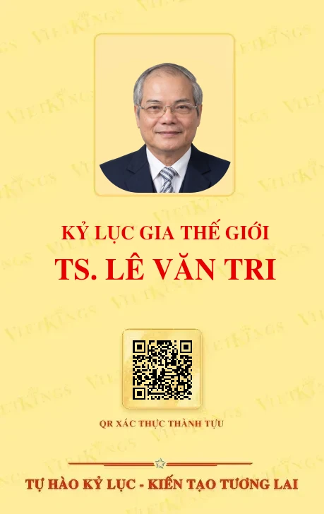 Mặt sau thẻ TS. LÊ VĂN TRI