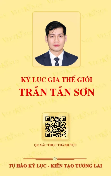 Mặt sau thẻ TRẦN TẤN SƠN