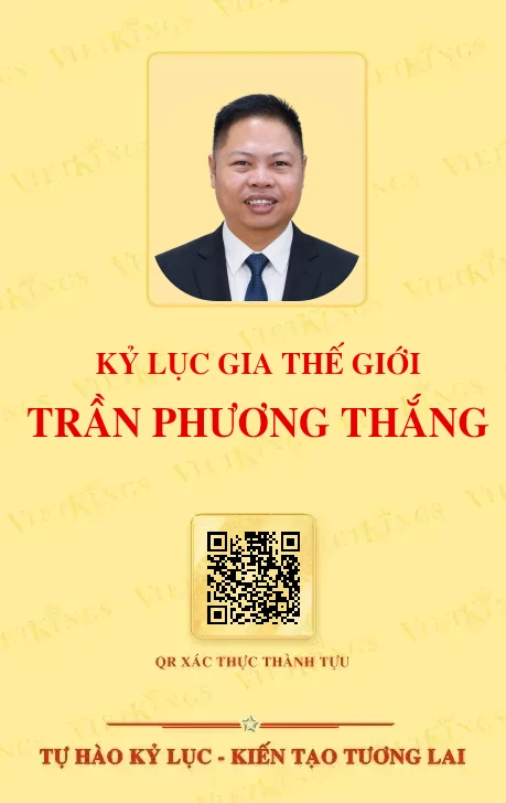 Mặt sau thẻ TRẦN PHƯƠNG THẮNG