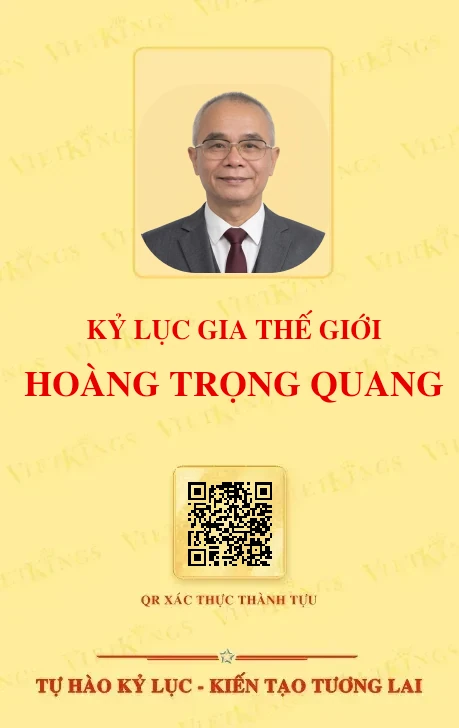 Mặt sau thẻ HOÀNG TRỌNG QUANG