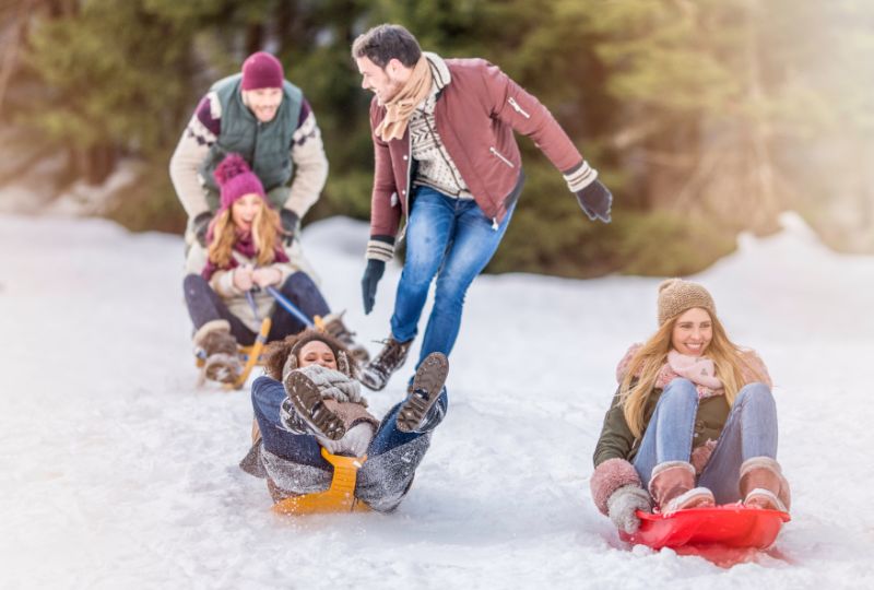 Sledding