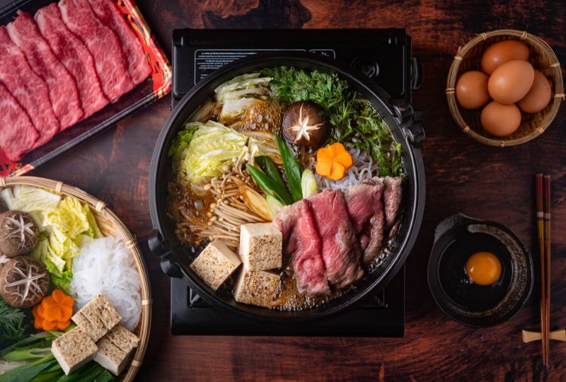 Món ngon Niseko: Lẩu Sukiyaki 