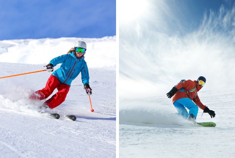 Peak Adventures: Mastering Skiing and Snowboarding Excitement