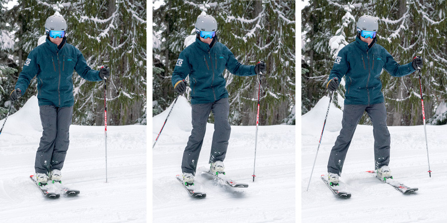 Walking Uphill on Skis