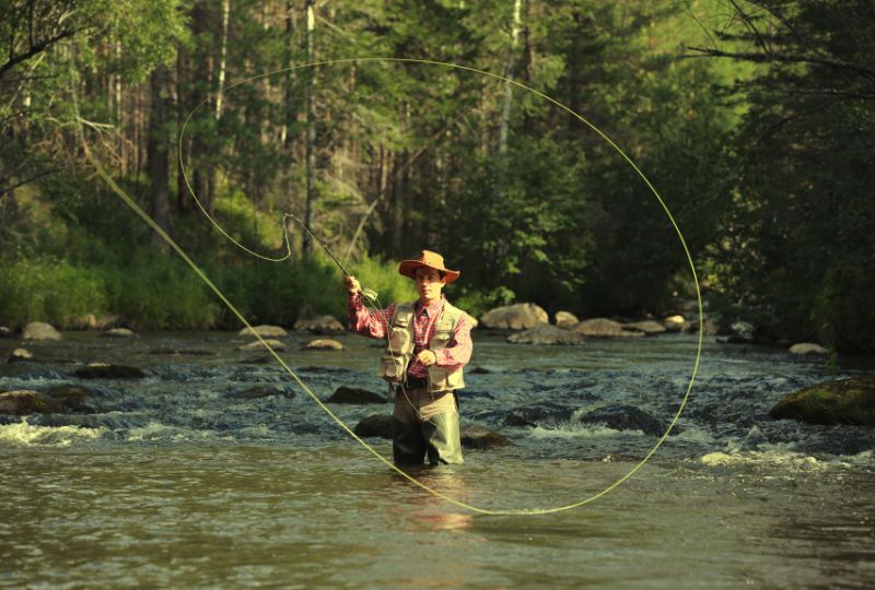 Fly fishing