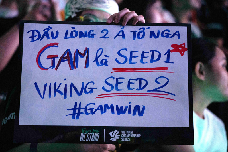 Slogan cổ vũ của các #GAMFAM