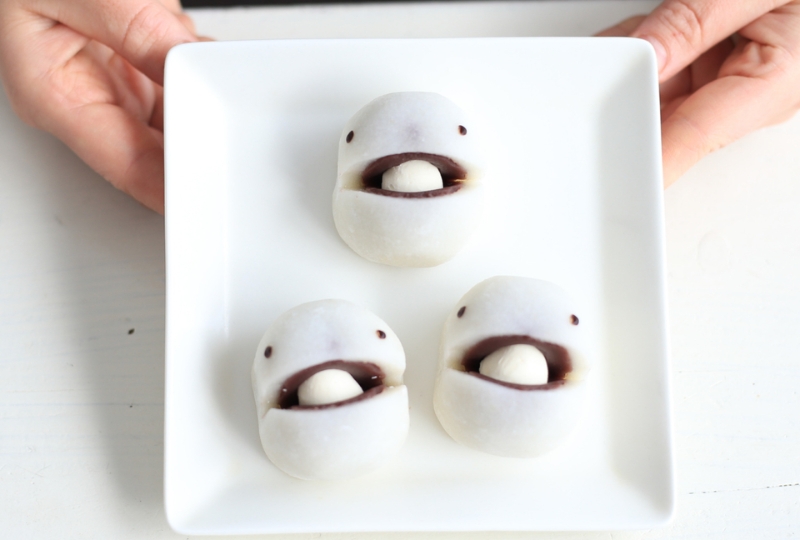 Quà lưu niệm từ Niseko: Bánh mochi bơ muối của Okashi no Fujii