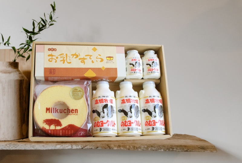 Quà lưu niệm từ Niseko: Bộ quà tặng Nhà máy sữa Niseko Farm Takahashi