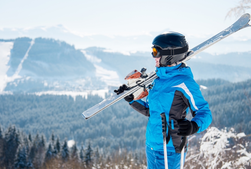 Insurance options when renting ski equipment