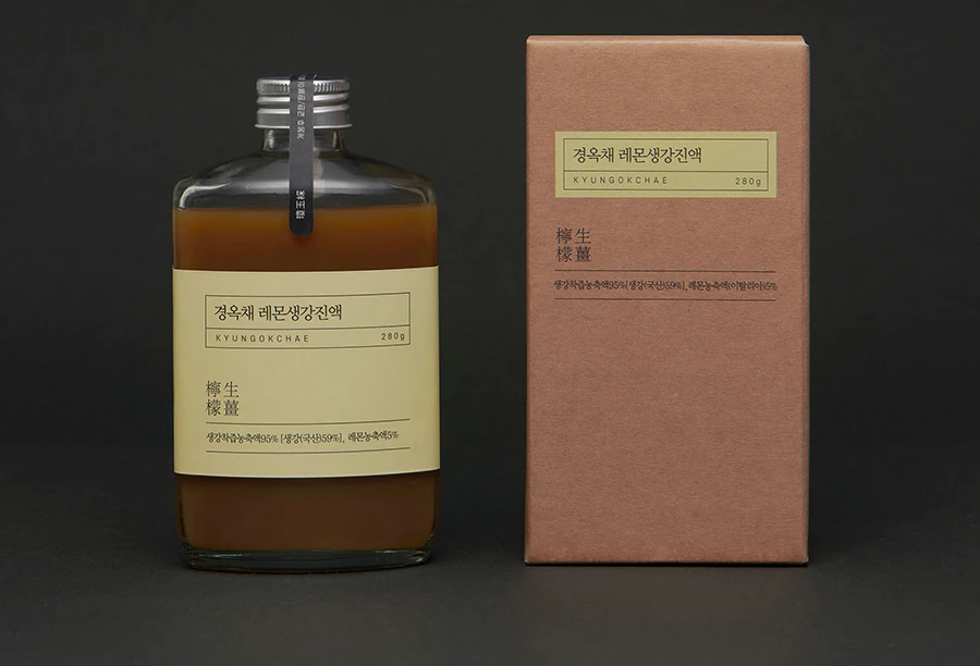 레몬생강진액병과상자