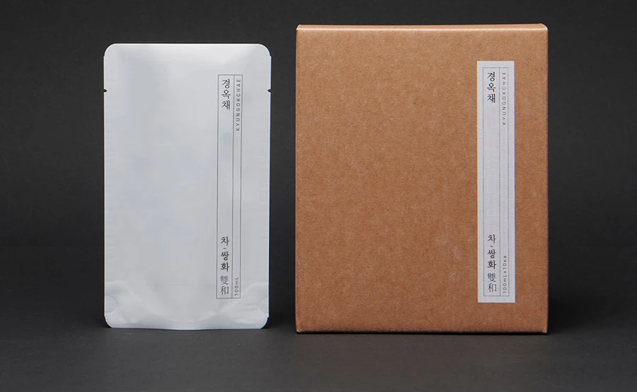 쌍화파우치와상자