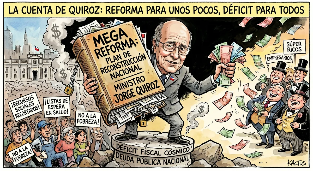 La cuenta que pagaremos todos: El costo real de la "Reconstrucción" de Quiroz