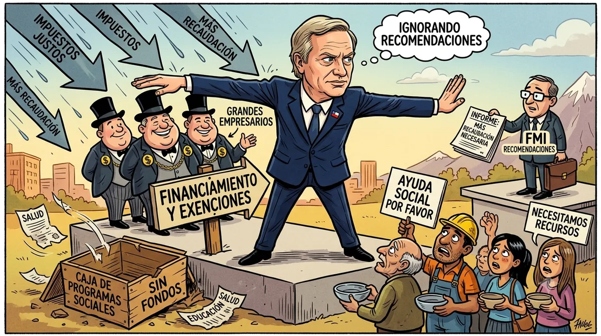 La invariabilidad tributaria: el blindaje de Kast al gran capital y la fractura que desnuda a la oposición