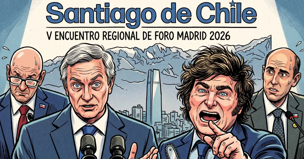 Caricatura foro de madrid 2026