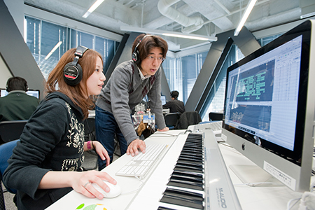 音楽分野の仕事を目指せる学科｜ミュージック学科 4年制