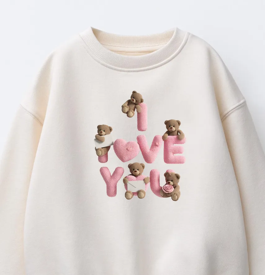 Термоналіпка "Ведмедики I love you" 16*19 см -1