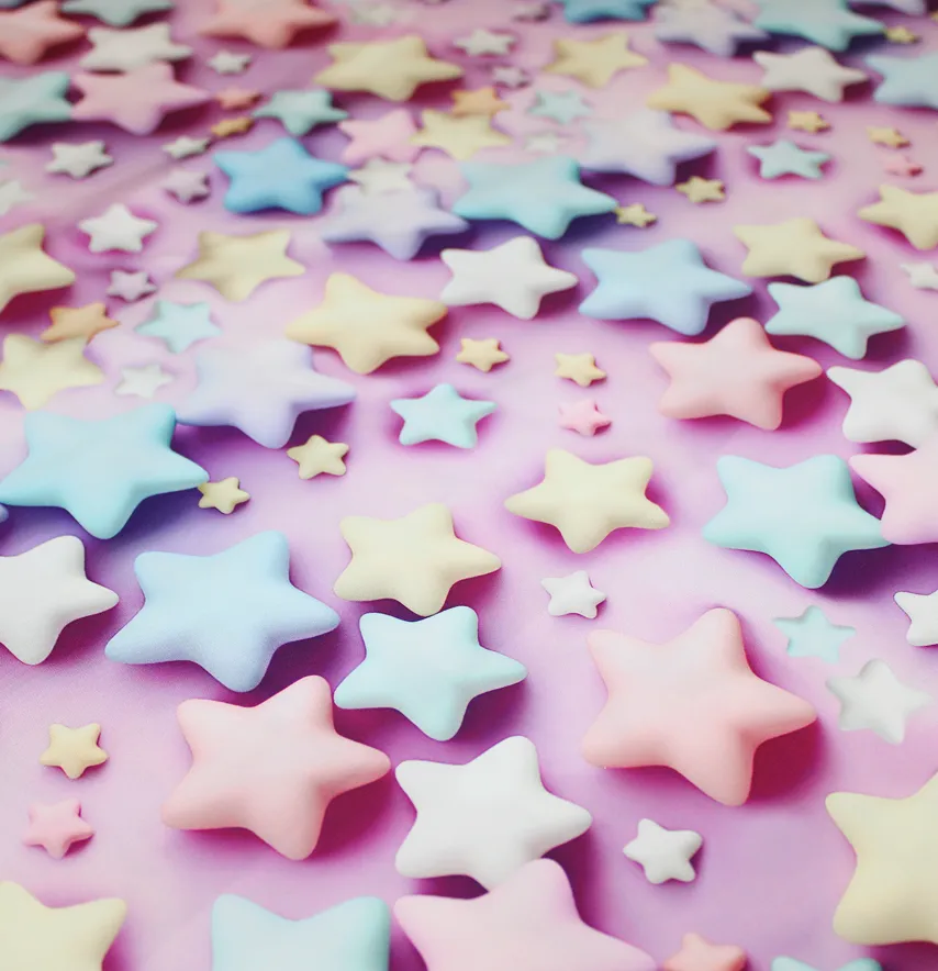 Тканина плащівка "Канада - Зірочки 3D" ширина 150 см (110г/м2) 100% poliester -1