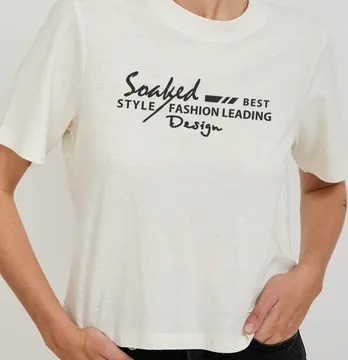Термоаплікація "Soaked design" 19*7,3 см чорного кольору