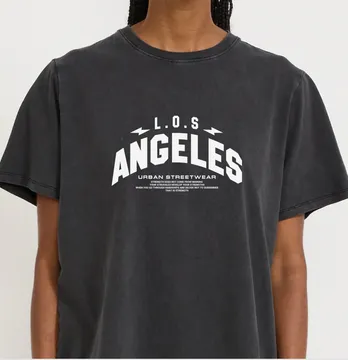 Термоаплікація "Los Angeles" urban 19*11 см білого кольору