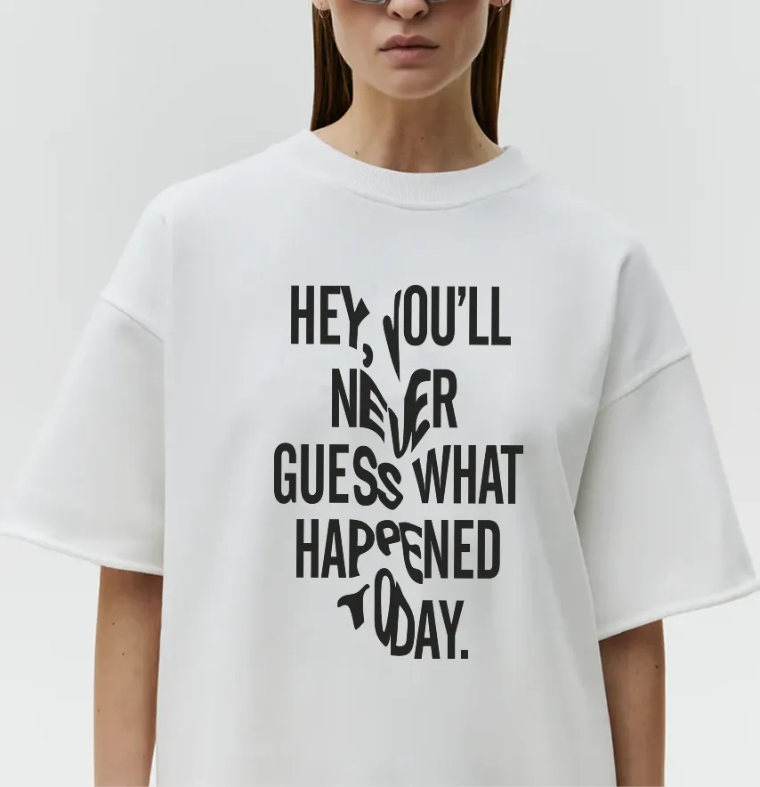 Термоналіпка "Hey never" 19*29 см-1