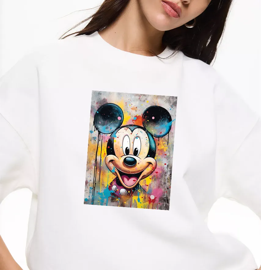 Термоналіпка "Mickey" фарби 14*19 см-1