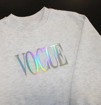 Термоаплікація з плівки "Vogue" 7,5*15 см