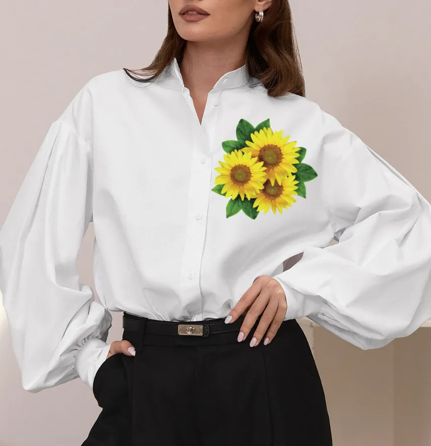 Термоналіпка "Соняшник" 19 см-1