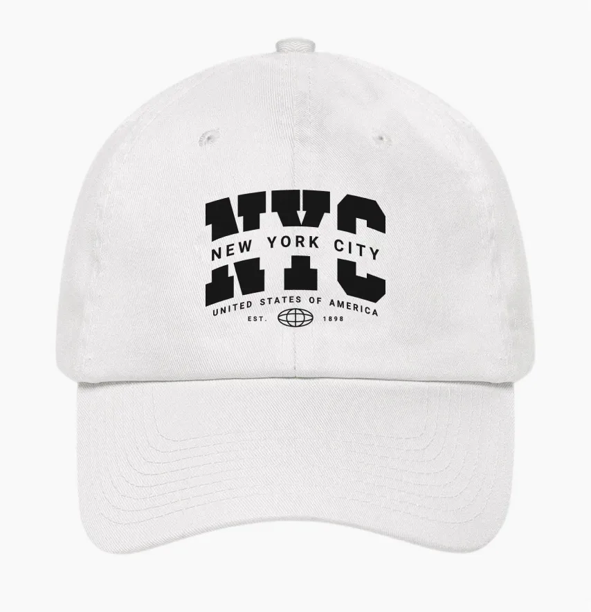 Термоналіпка "NYC new york city" USA 6*4,5 см чорного кольору-1