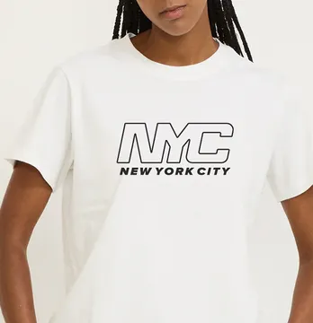 Термоналіпка "NYC new york city" 19*9 см чорного кольору