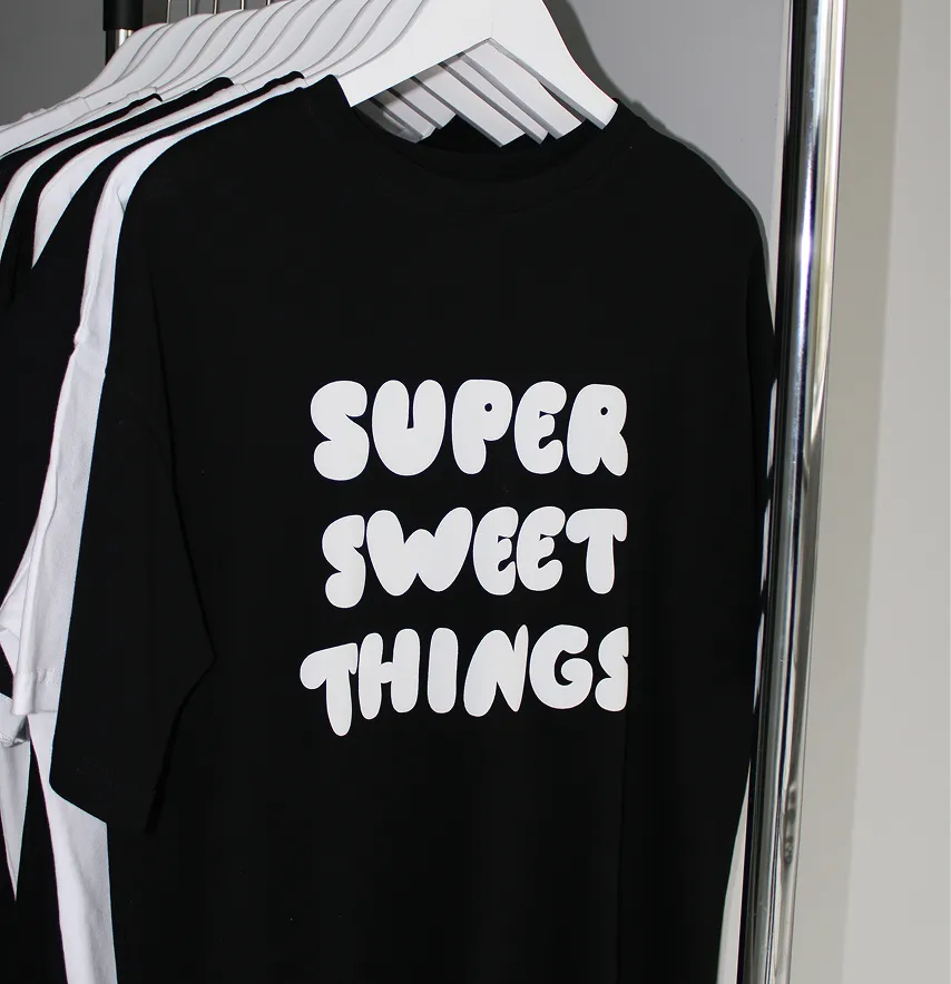 Термоаплікація об'ємна пуф "Super sweet things" комплект білого кольору-2