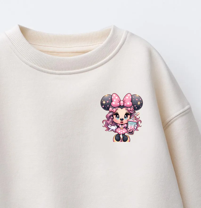 Термоналіпка "Мишка в рожевому" 5,2*6 см-1