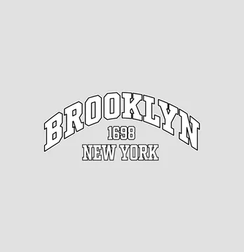 Термоналіпка "Brooklyn" 14,5*6,5 см білого кольору