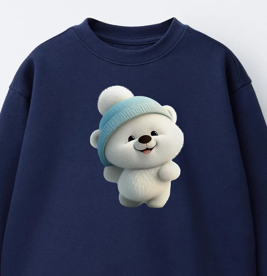 Термоналіпка "Білий ведмедик" 19 см-1