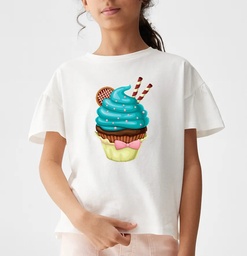 Термоналіпка "Капкейк блакитний" 17 см-1