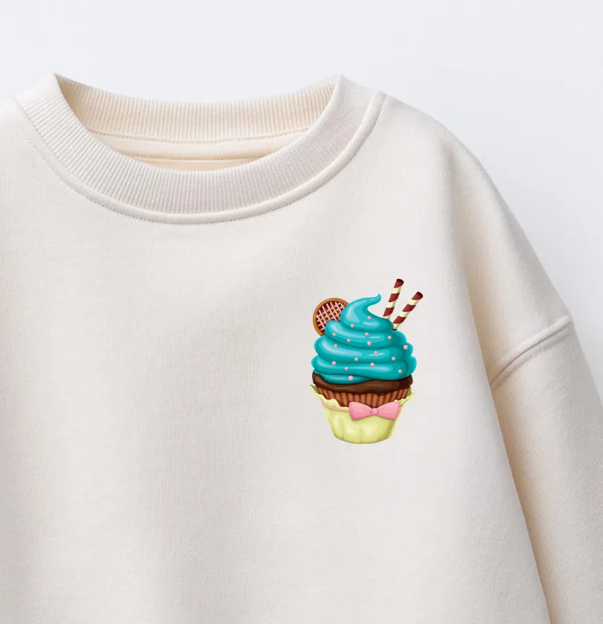 Термоналіпка "Капкейк блакитний" 7 см-1